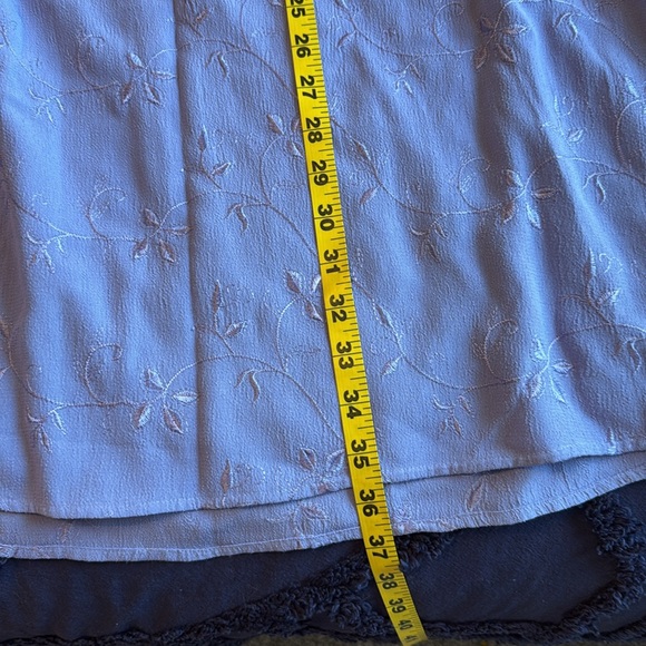 Coldwater Creek Lavender Skirt side zip, elastic waist, size XL GUC - Picture 11 of 11